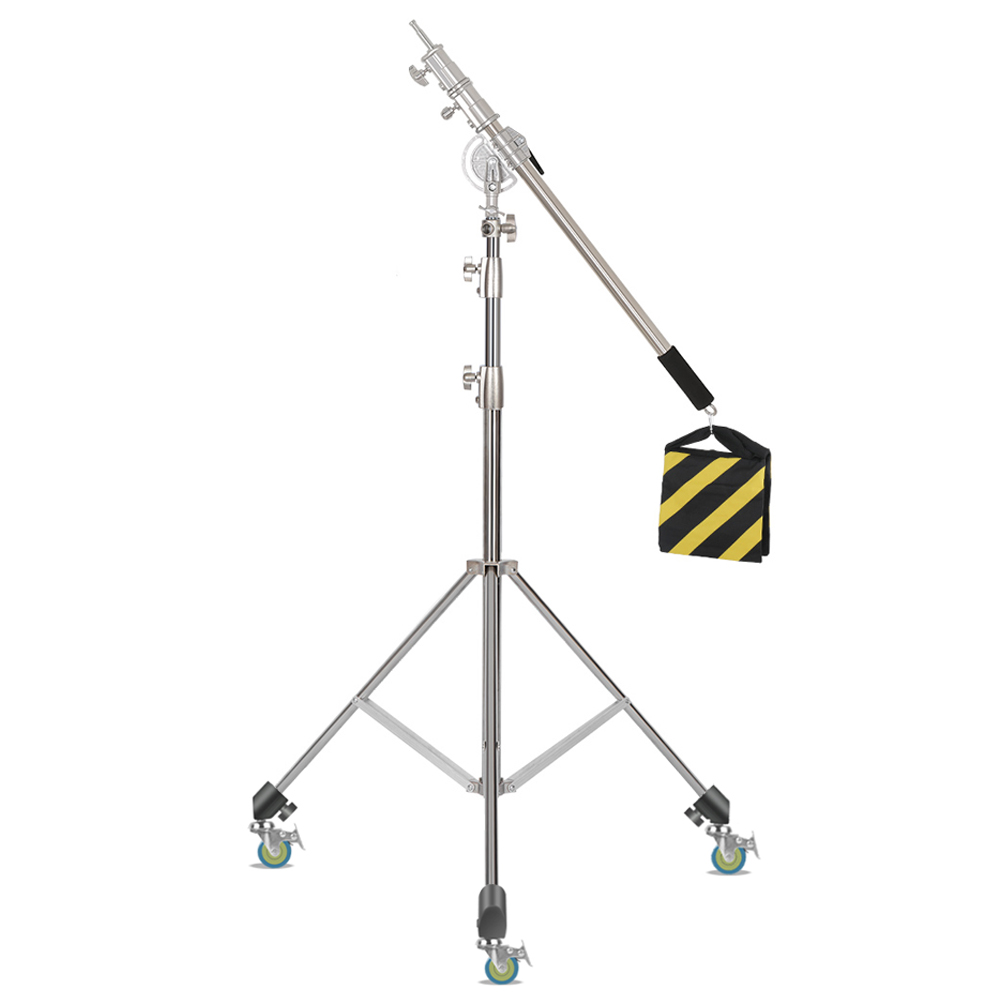 Lighting Gallery - SH 2.8M Stainless Steel Light Stand