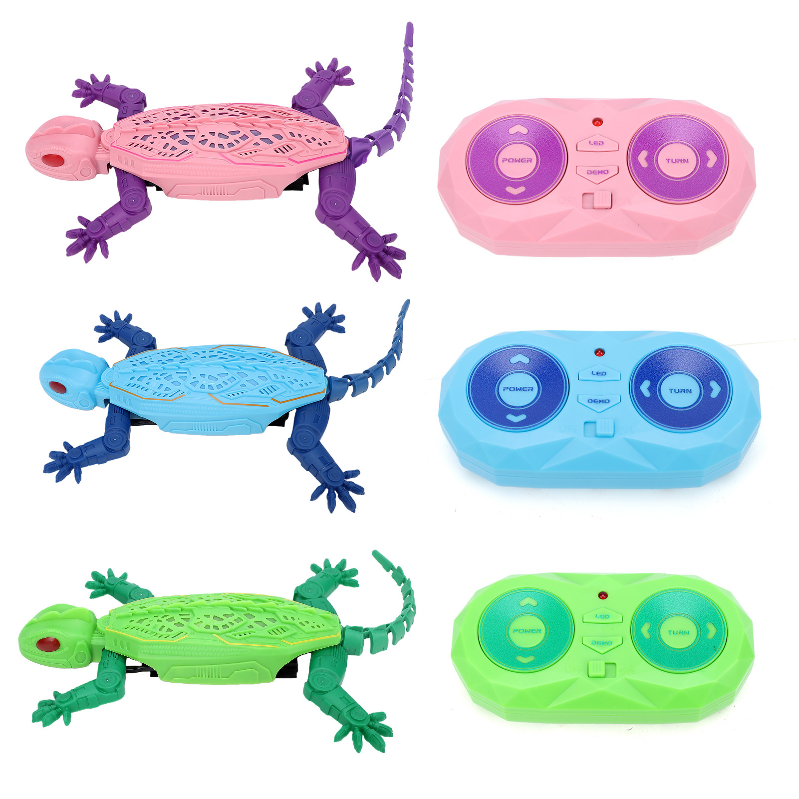 Gecko Lighting & Decor - Remote Control Gecko, 2.4GHz RC Wall