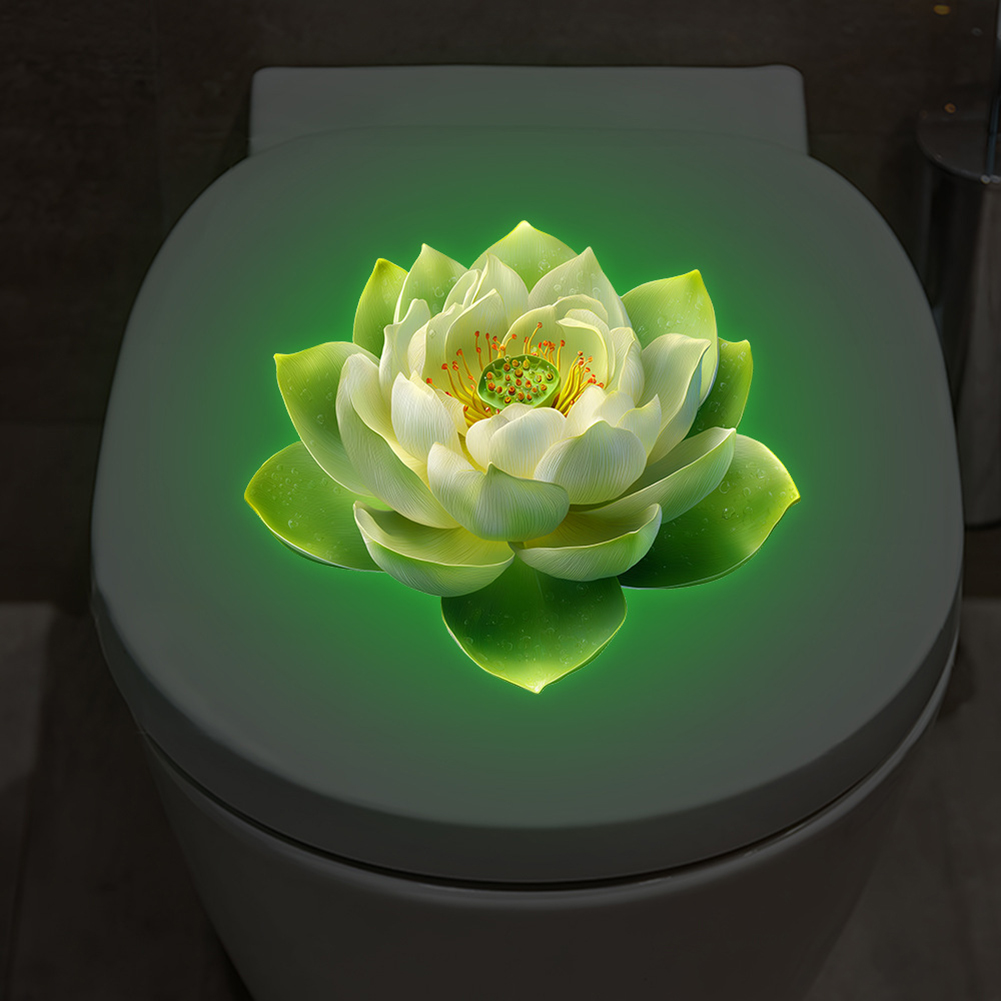 Glow in the Dark Lotus Toilet  - Lighting Decor Rentals recension och pris