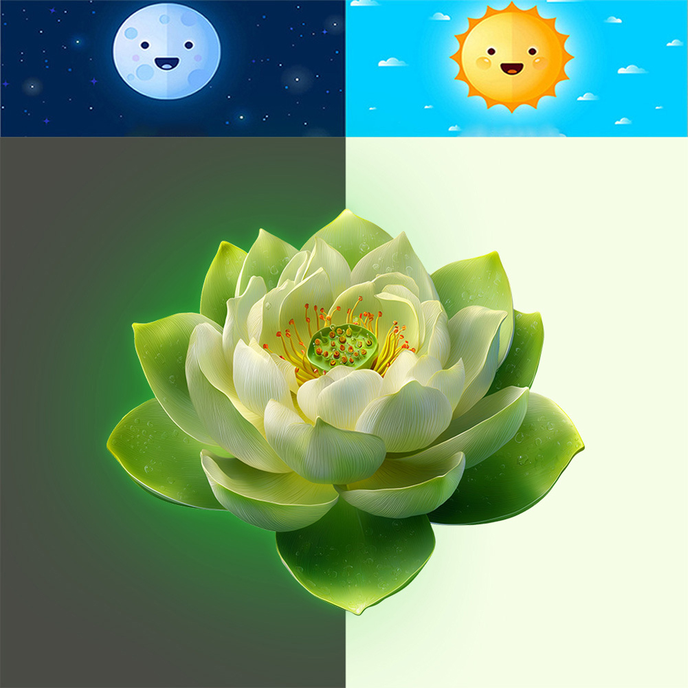 Glow in the Dark Lotus Toilet  - Lighting Decor Rentals recension och pris
