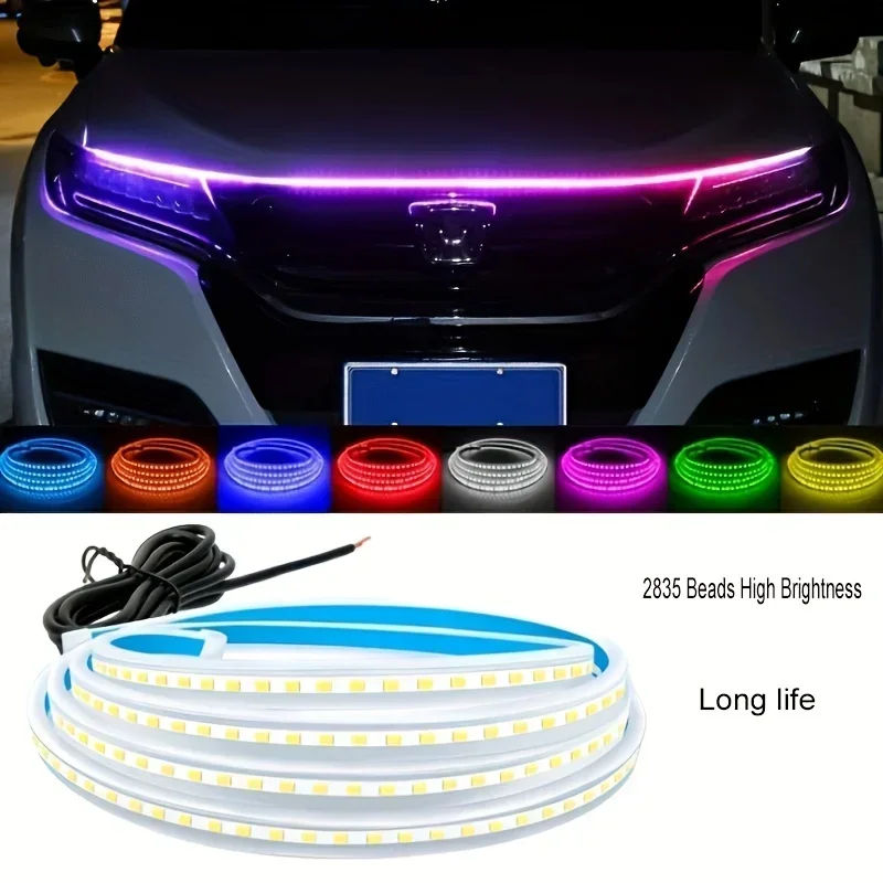 1Pcs Led Car Hood Lights Unive - Lighting Bolt Decor recension och pris
