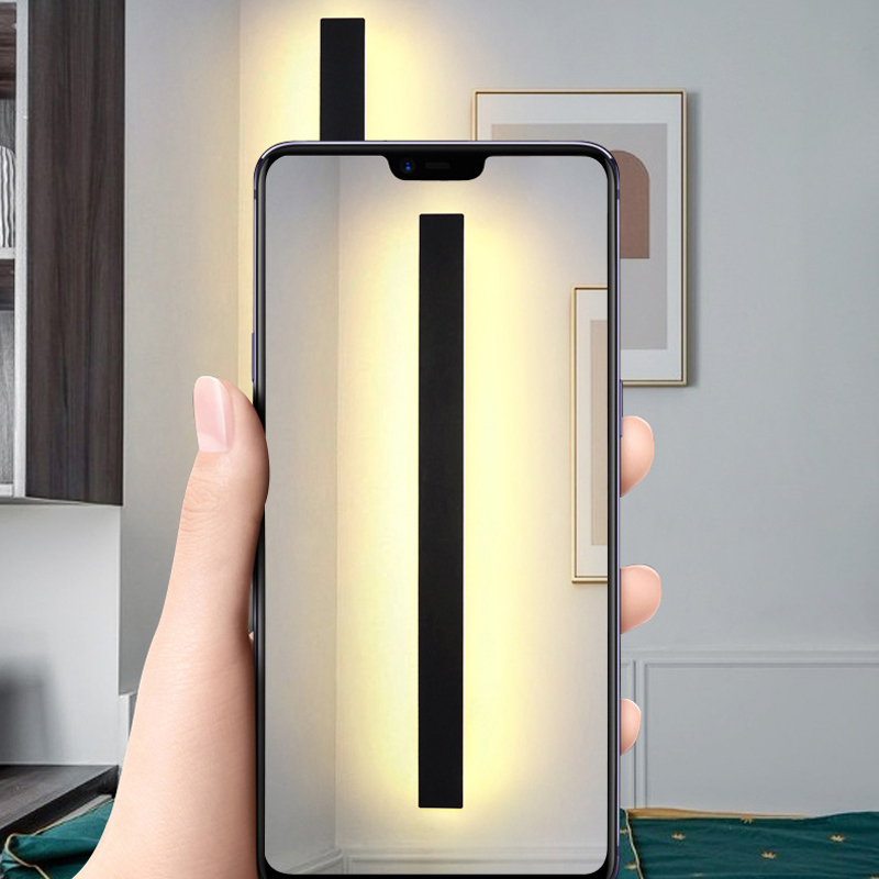 Modern Led Line Wall Light 40C - Foyer Lighting Wall Decor recension och pris