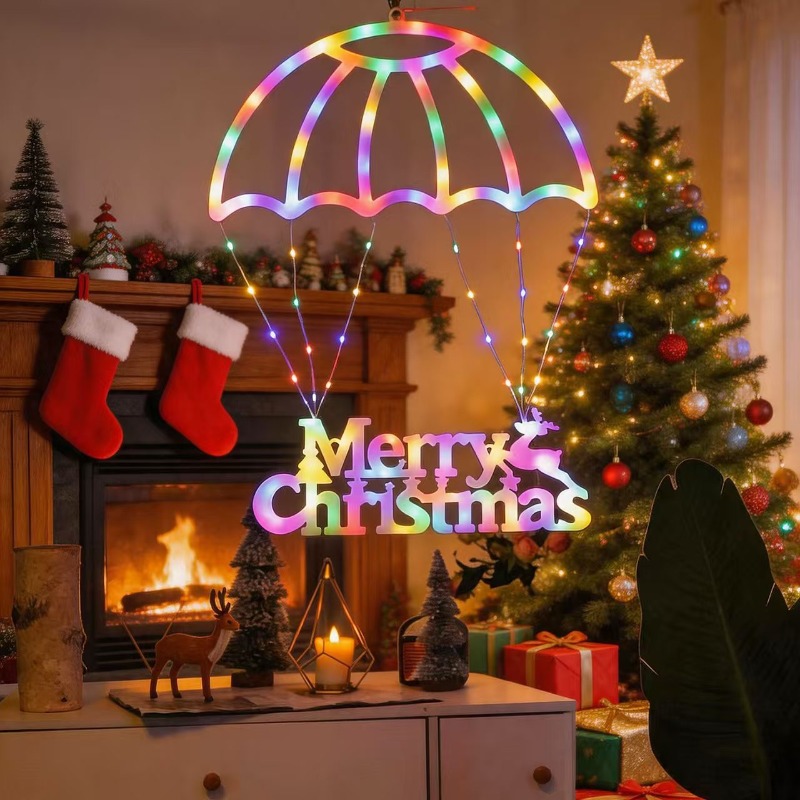 String Lights LED Santa Parach - Pendant Lighting Christmas Decor recension och pris