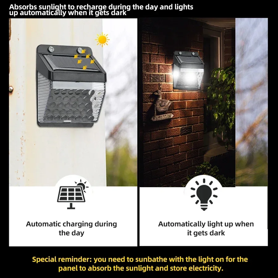LED Solar Light PIR Motion Sen - Lighting Decoration Outdoor recension och pris
