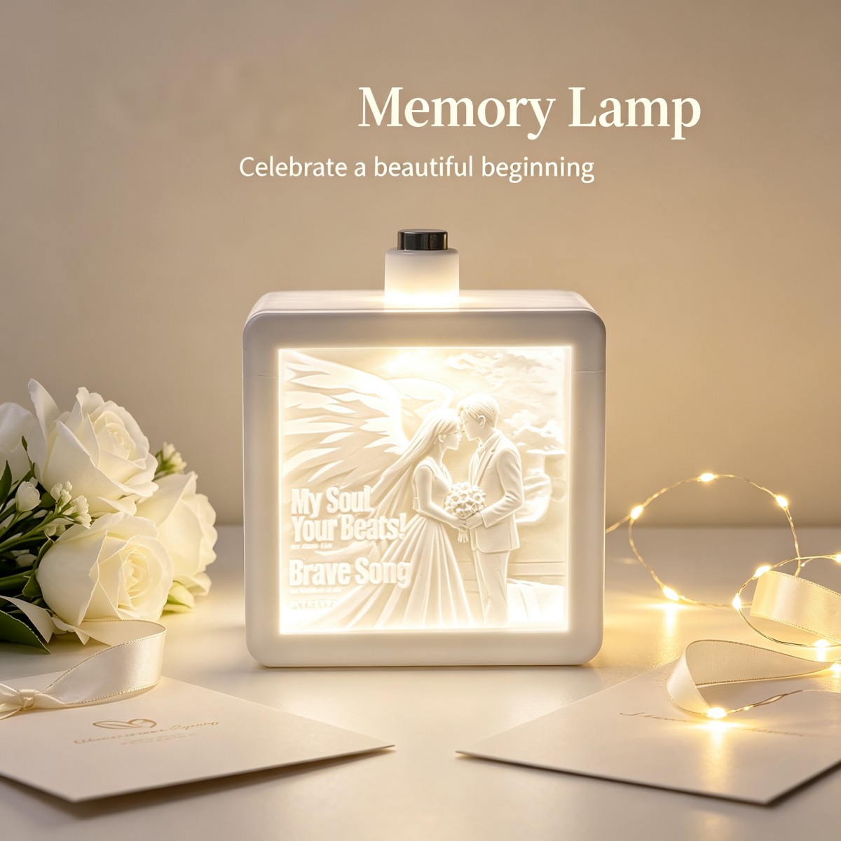 Personalized 3D Printed Custom - Lighting Decoration For Wedding recension och pris