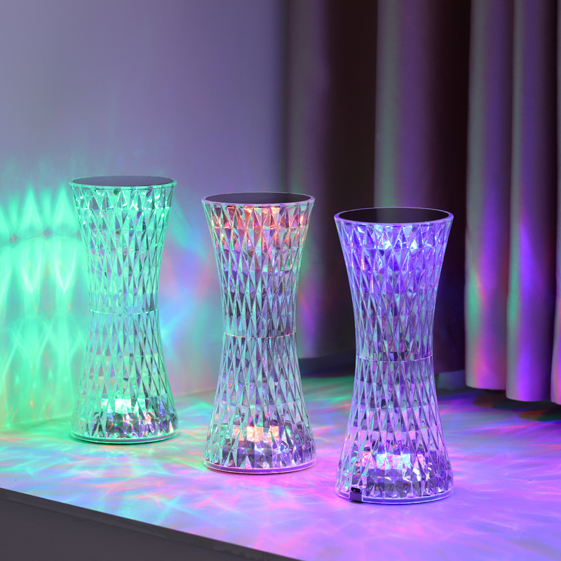Crystal Bedside Table Lamps Xm - Up Lighting Decor recension och pris