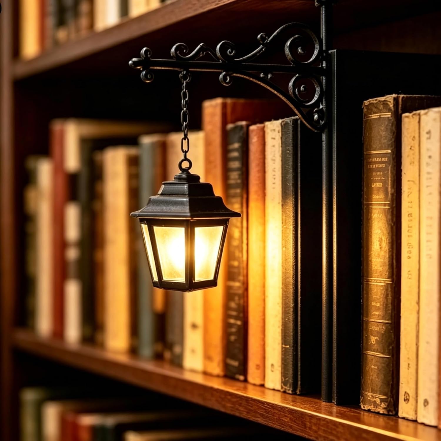 Bookshelf Lamp Library Lantern - Lighting Decoration For Home recension och pris
