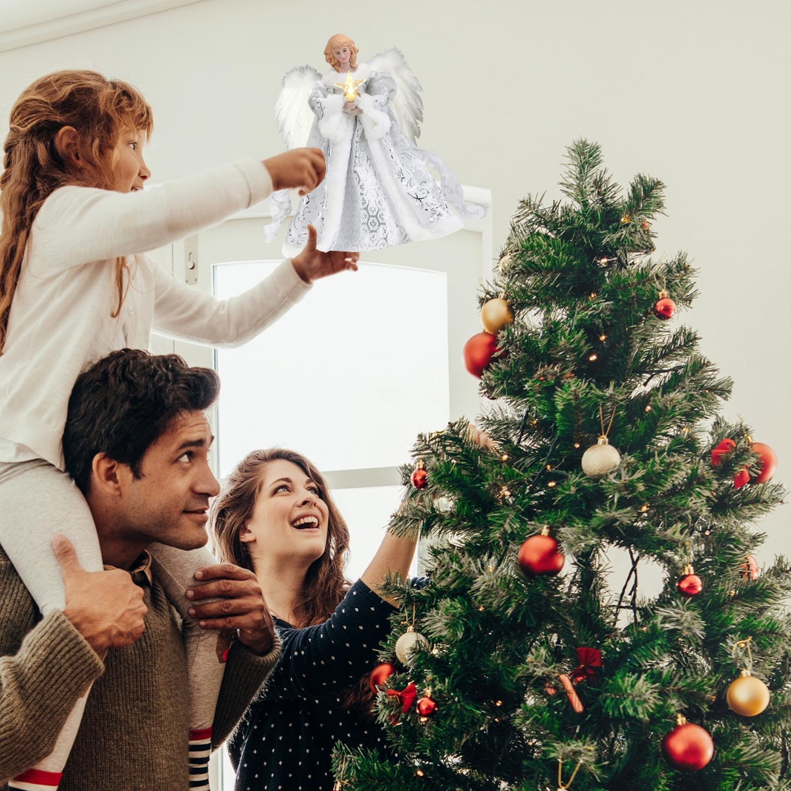 Christmas Tree Angel Decoratio - Pendant Lighting Christmas Decor recension och pris