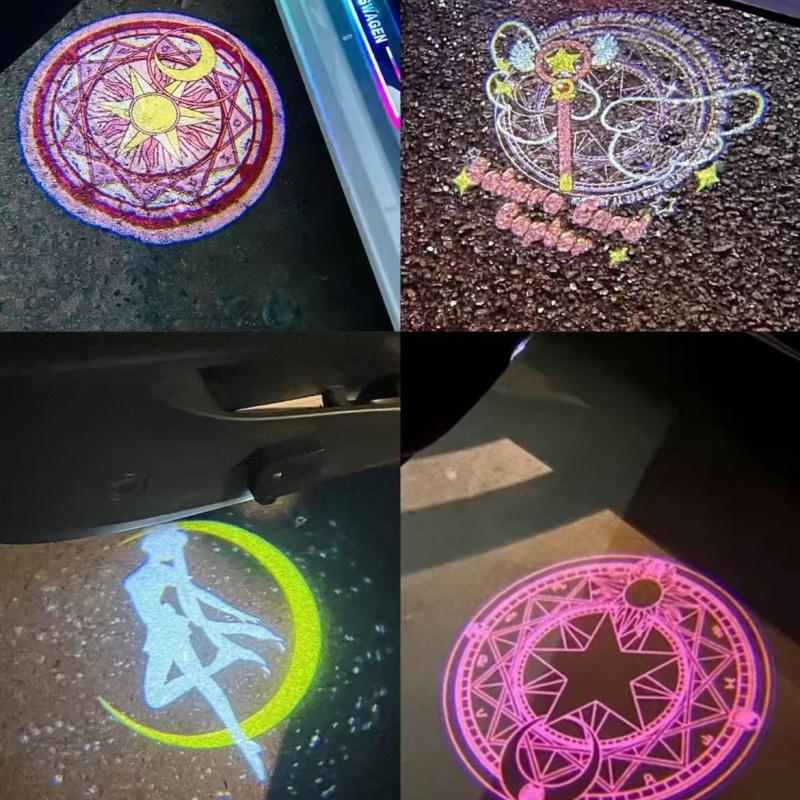 Sailor Moon Anime Car Welcome  - Led Moon Lamp recension och pris