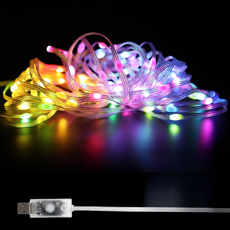 5/10M RGBIC USB LED String Lig - Lighting Christmas Decor recension och pris