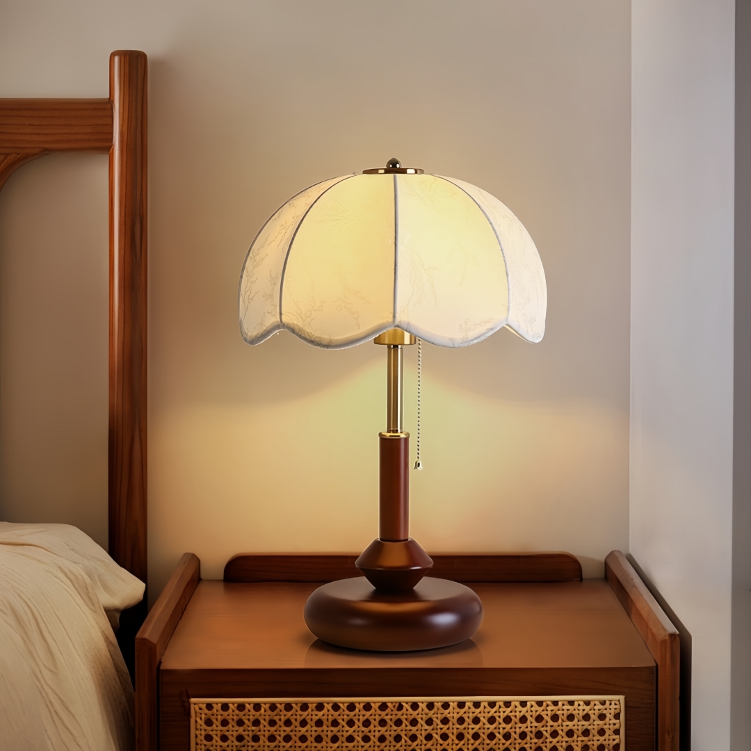 Vintage Scalloped Dome Table L - Lighting Decoration For Home recension och pris
