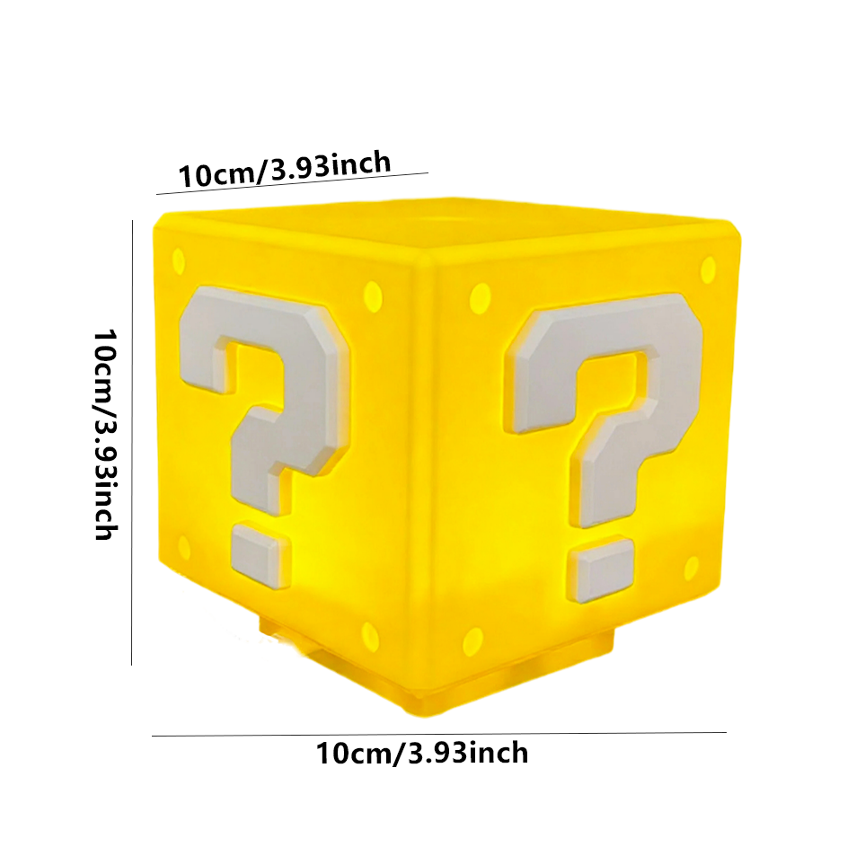 2026Question Block Lamp with S - Lighting Room Decor Items recension och pris