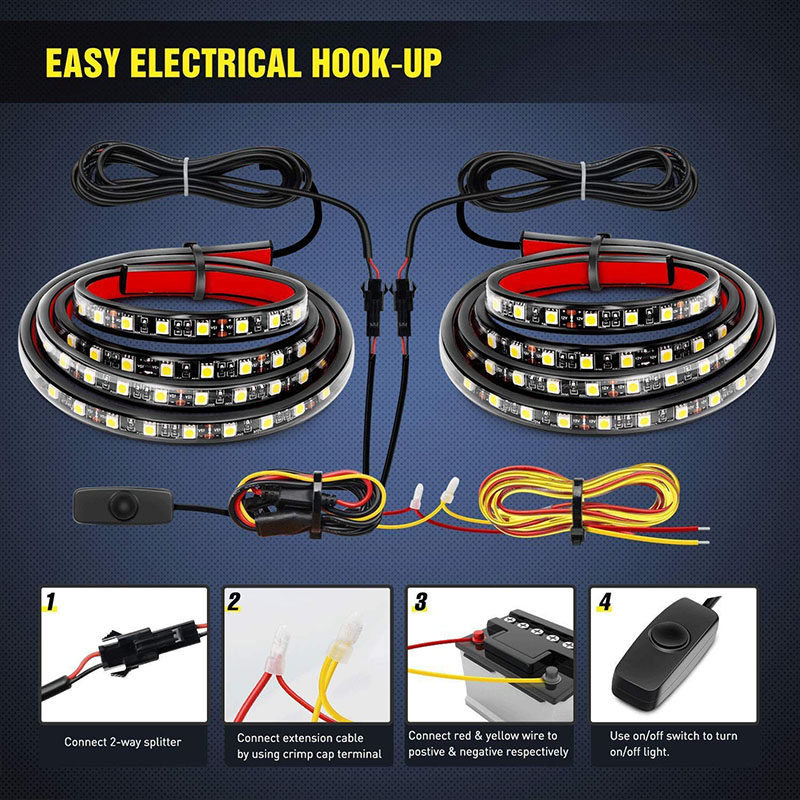 12V Waterproof LED Pickup Truc - Lighting Bolt Decor recension och pris
