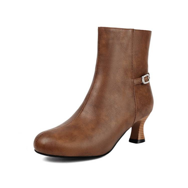 Thick Heel  Zipper-up  Big siz - Up Lighting Decor recension och pris