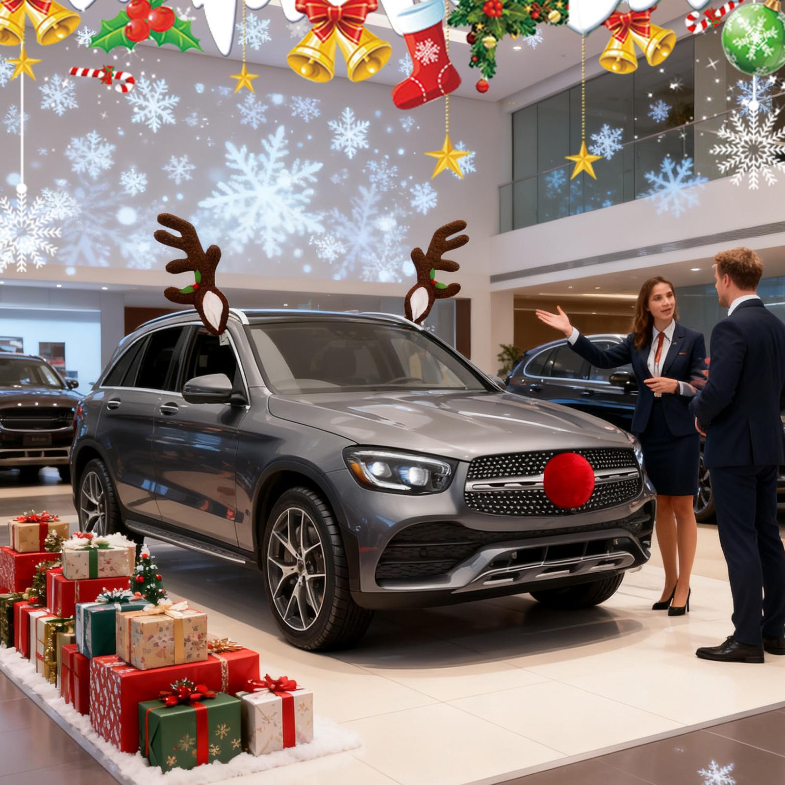 Car Reindeer Antlers Light Up  - Up Lighting Decor recension och pris