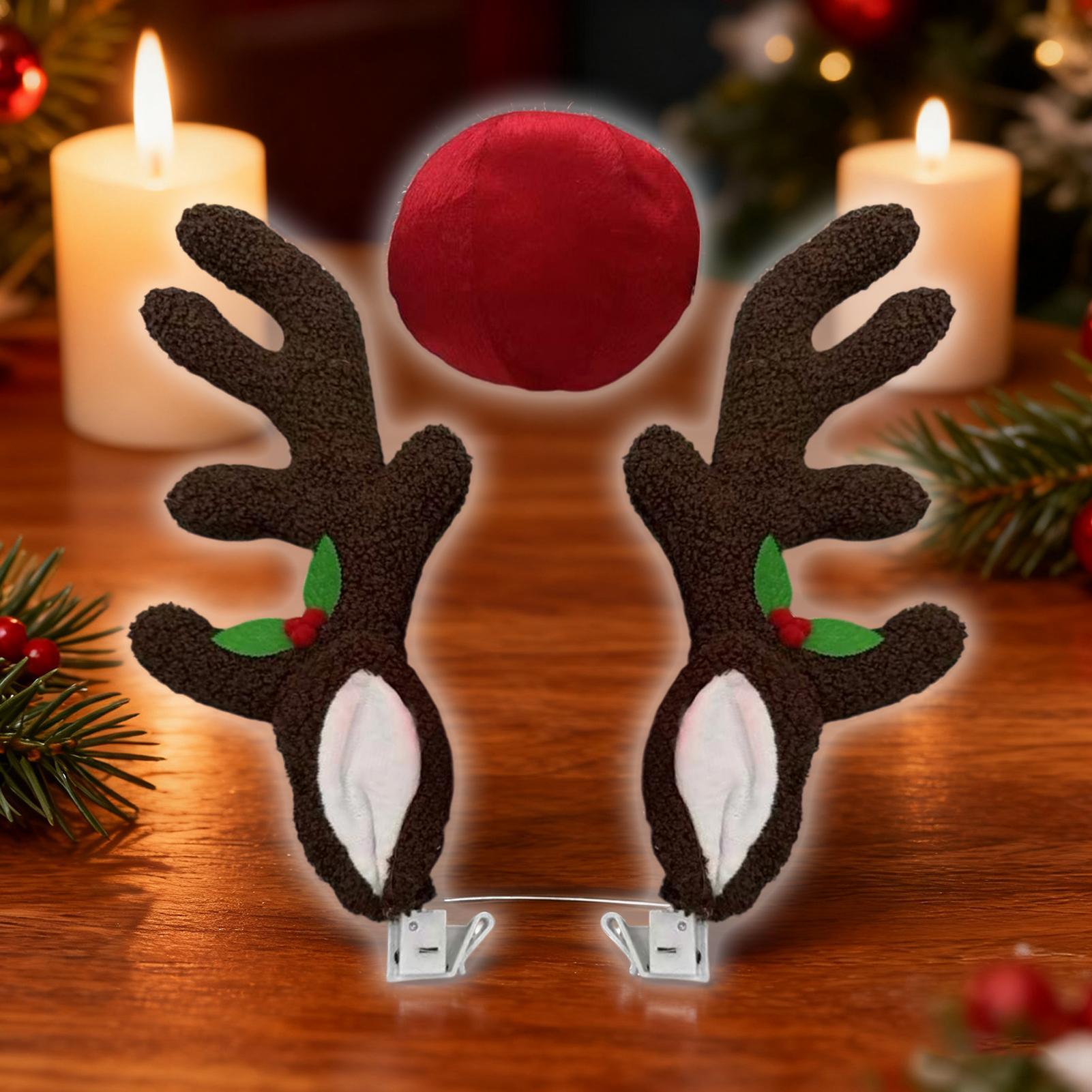Car Reindeer Antlers Light Up  - Up Lighting Decor recension och pris