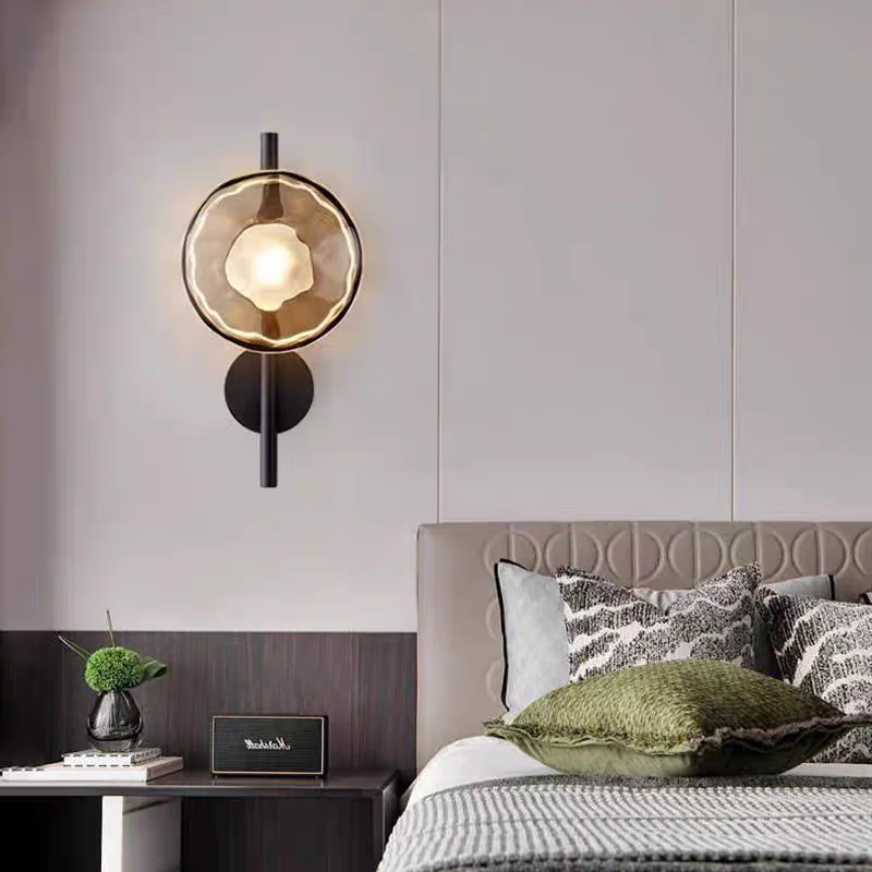 Modern Minimalist Shaped Glass - Foyer Lighting Wall Decor recension och pris