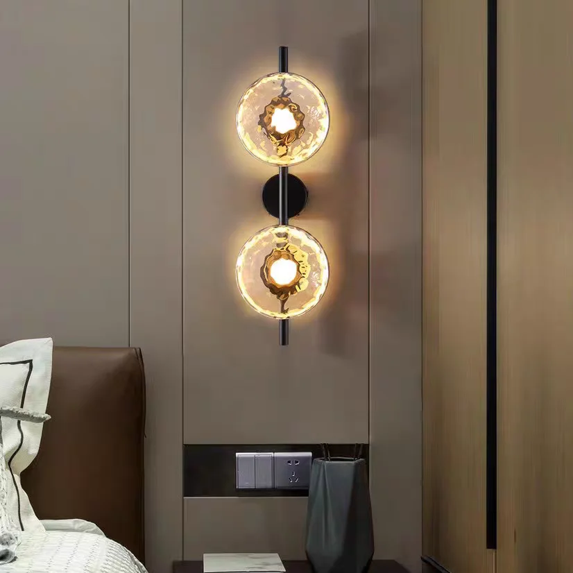 Modern Minimalist Shaped Glass - Foyer Lighting Wall Decor recension och pris