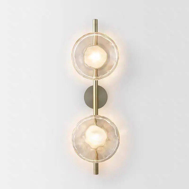Modern Minimalist Shaped Glass - Foyer Lighting Wall Decor recension och pris