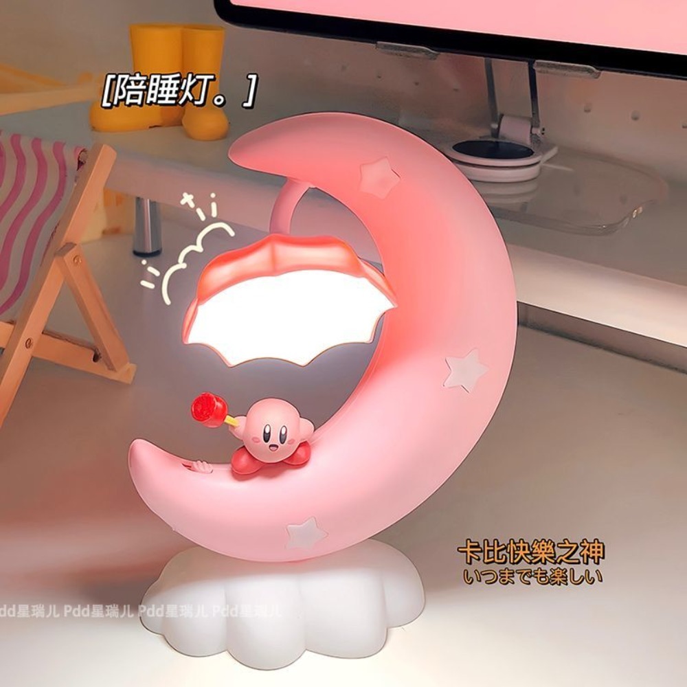 Cute Kirby Moon Night Light, K - Lighting Room Decor Items recension och pris