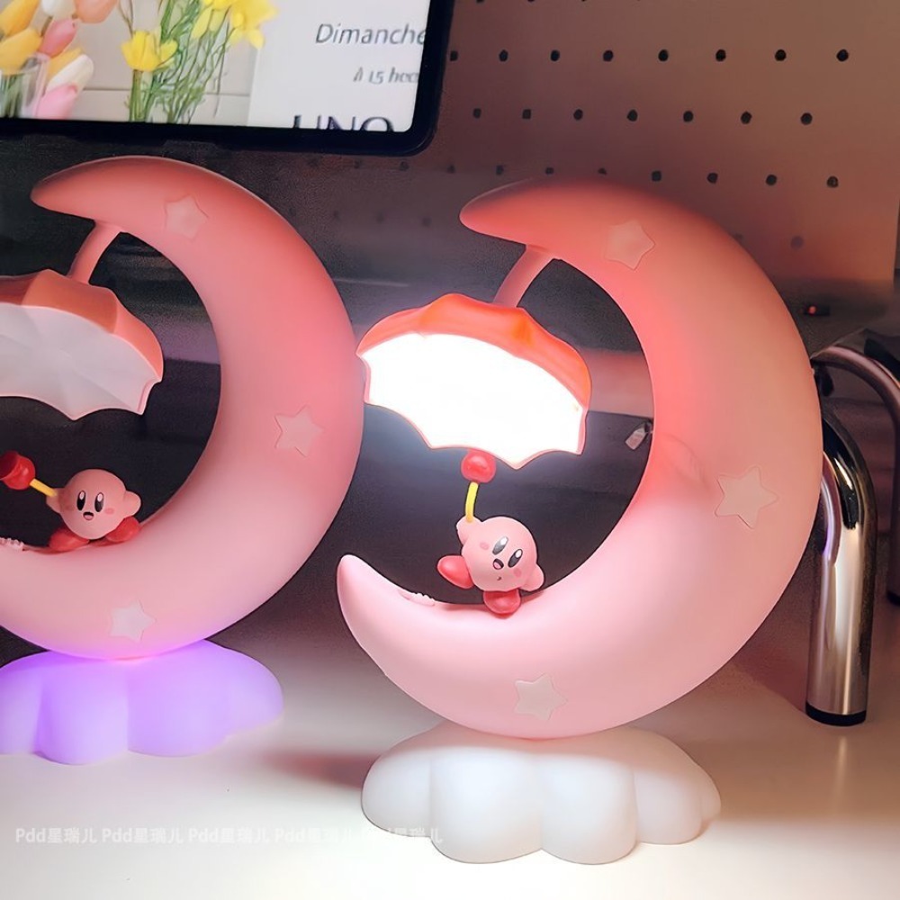 Cute Kirby Moon Night Light, K - Lighting Room Decor Items recension och pris