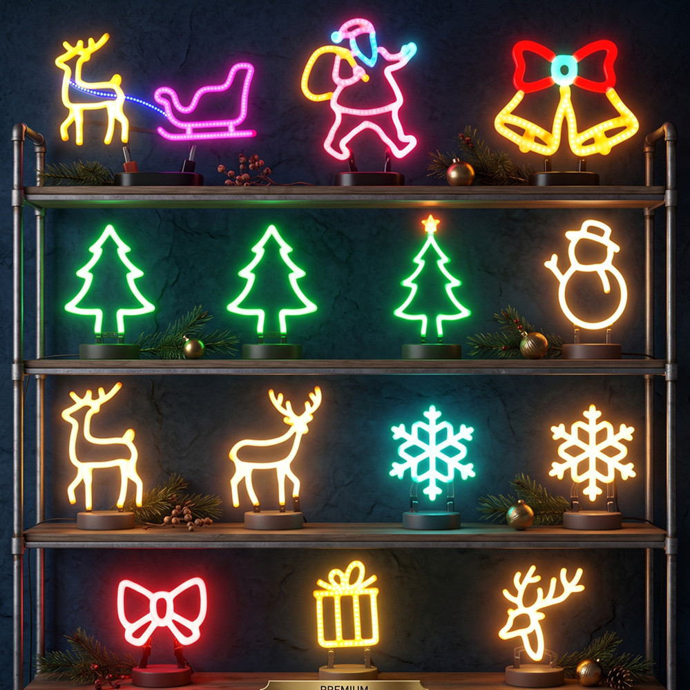 Christmas Decoration LED Neon  - Lighting Christmas Decor recension och pris