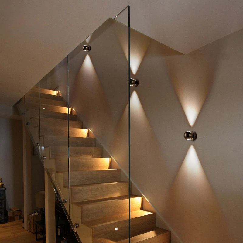Nordic Designer Modern Art Alu - Foyer Lighting Wall Decor recension och pris