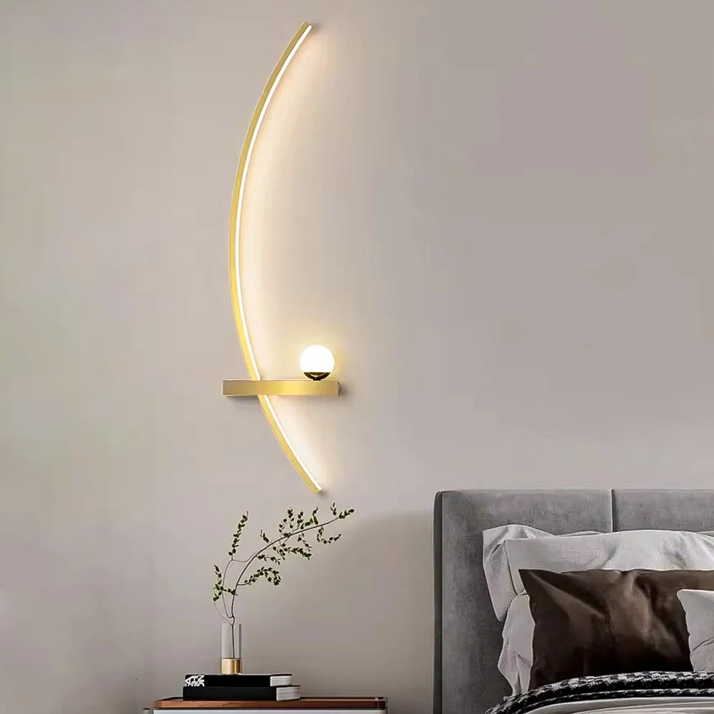 Modern LED Wall Lamps Minimali - Foyer Lighting Wall Decor recension och pris