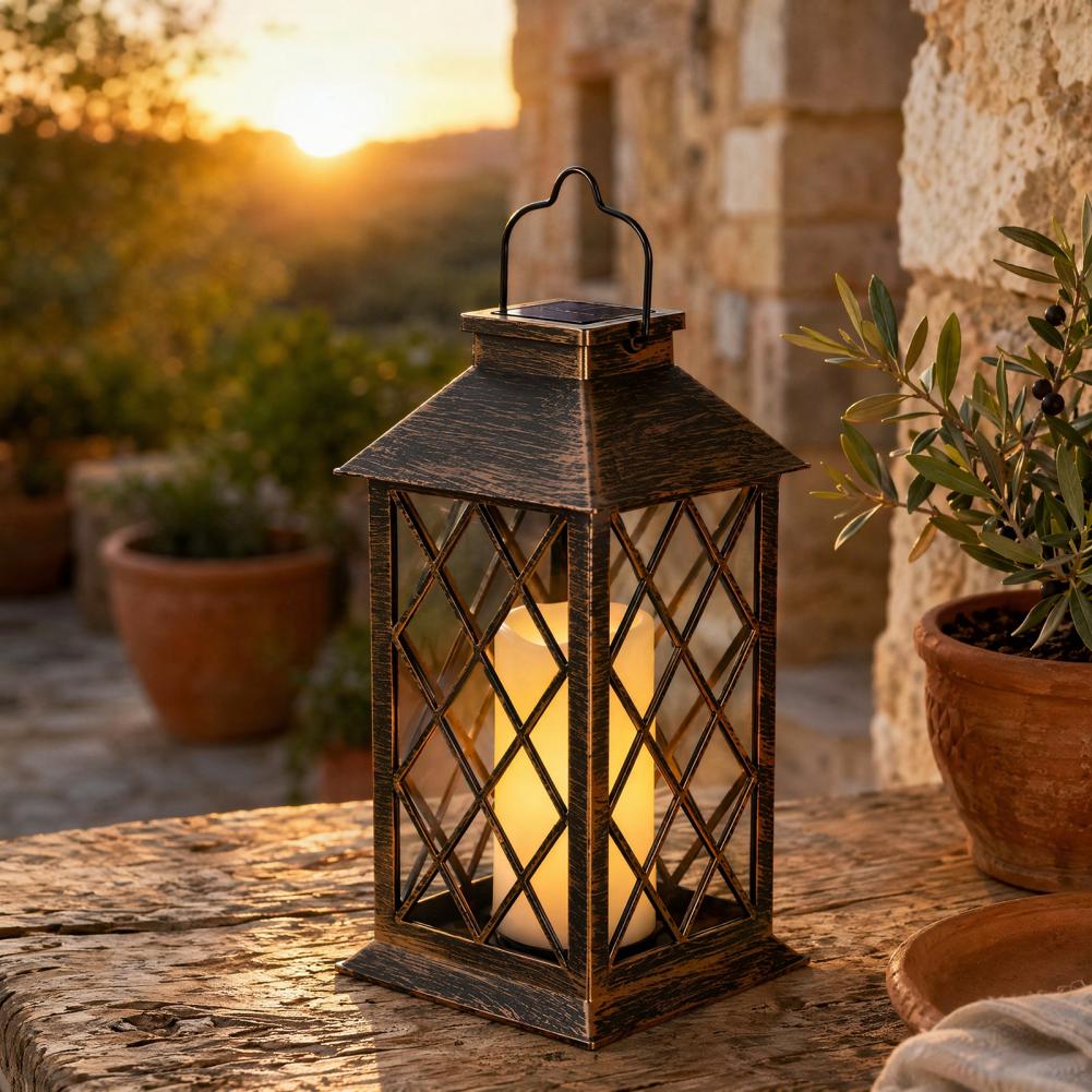 Retro Solar Lantern, Outdoor S - Lighting Decoration Outdoor recension och pris
