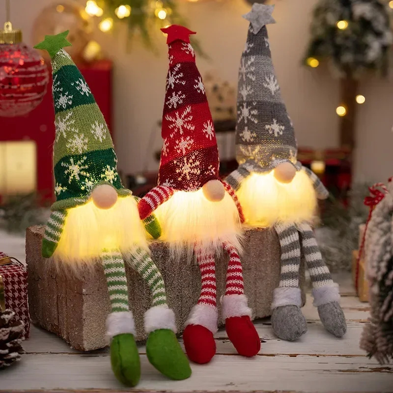 Christmas Faceless Doll Gnome  - Pendant Lighting Christmas Decor recension och pris