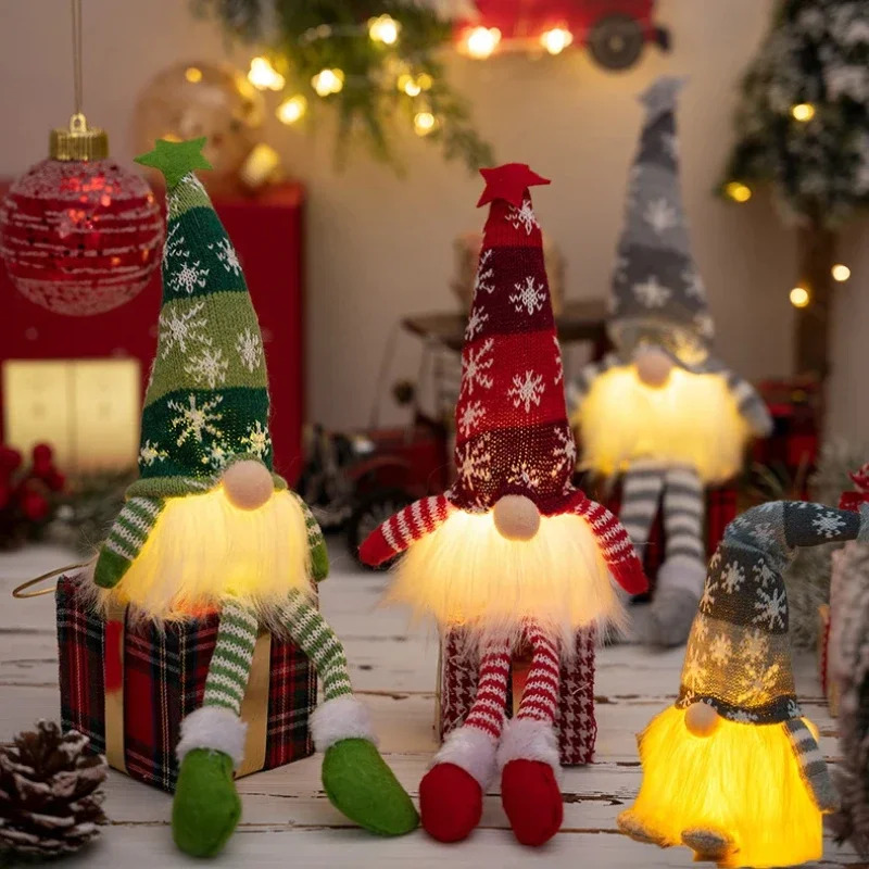 Christmas Faceless Doll Gnome  - Pendant Lighting Christmas Decor recension och pris