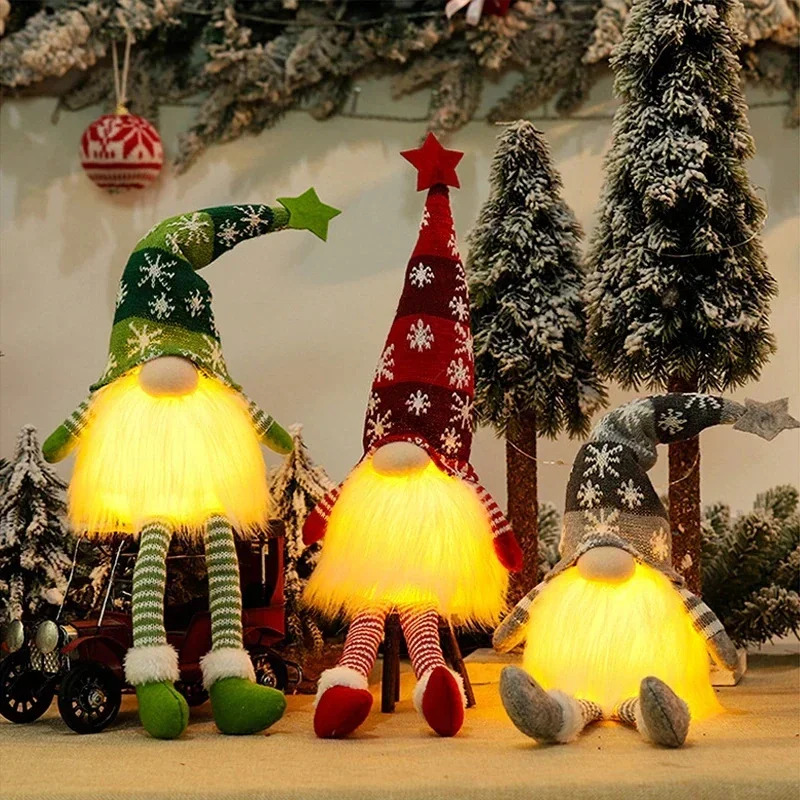 Christmas Faceless Doll Gnome  - Pendant Lighting Christmas Decor recension och pris