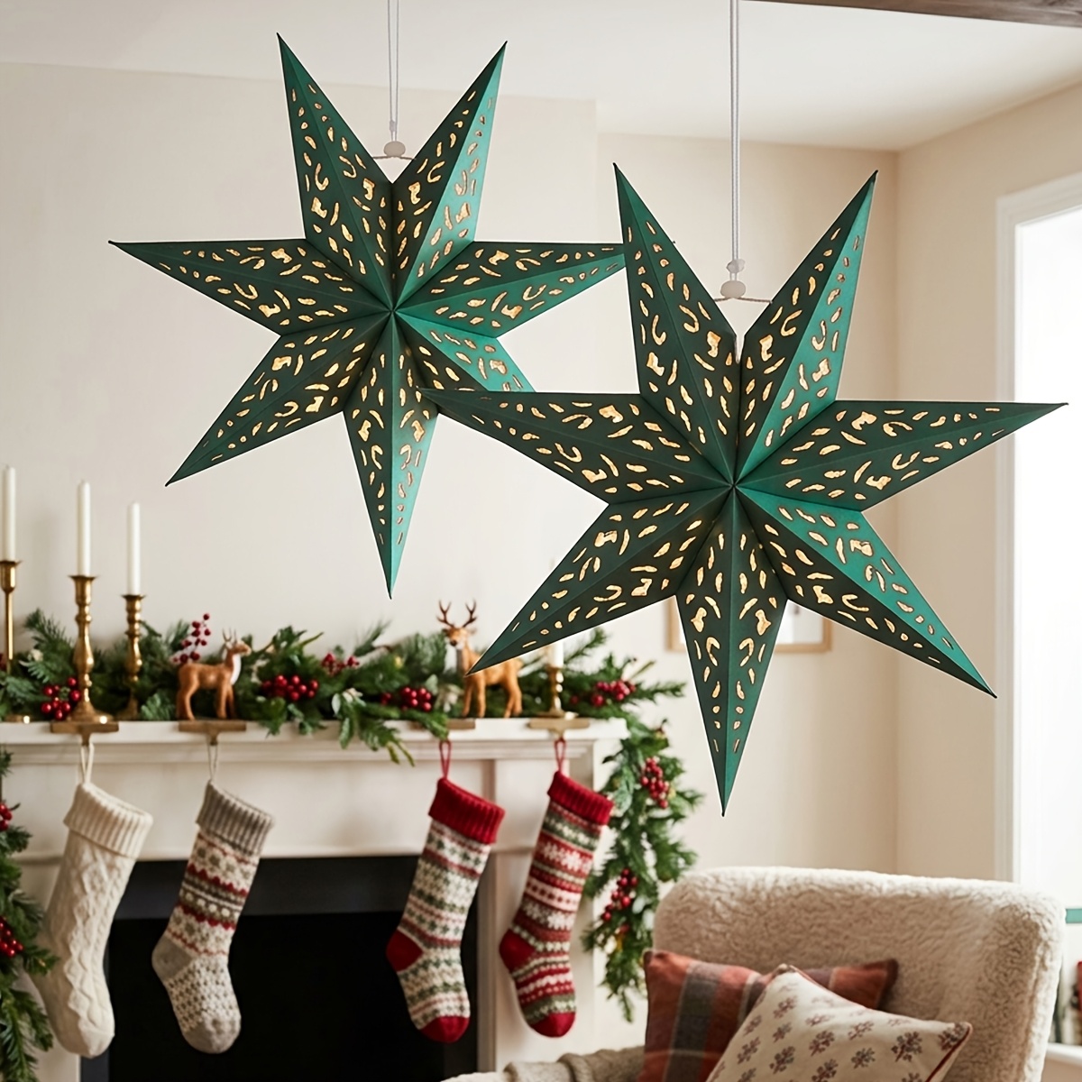 2pcs, Pendants, Drops&Finials, - Pendant Lighting Christmas Decor recension och pris