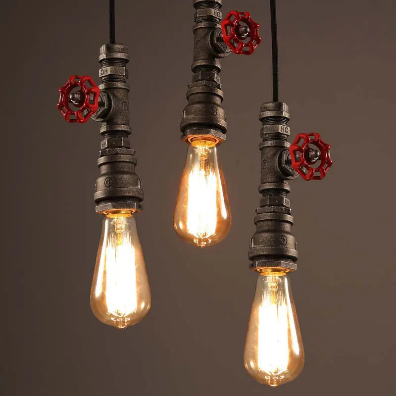 Retro Loft Industry Wind Water - Lighting Room Decor Items recension och pris