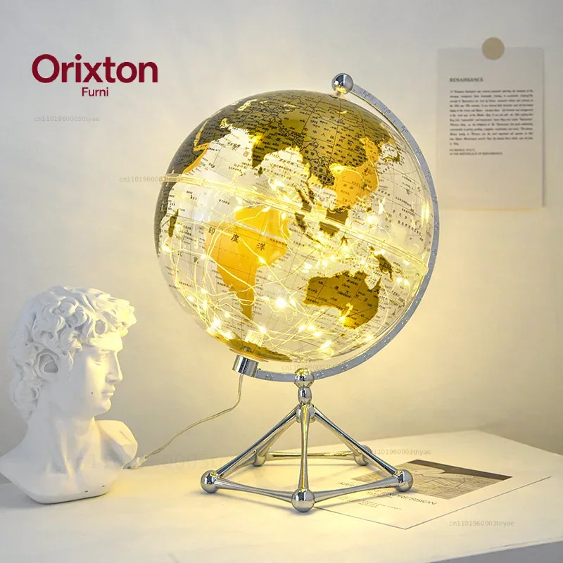 Flash LED Light World Globe,Tr - Lighting World Decor recension och pris