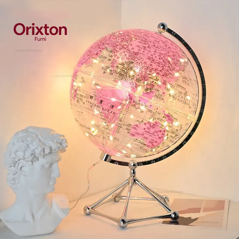 Flash LED Light World Globe,Tr - Lighting World Decor recension och pris