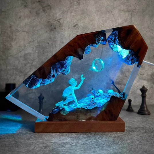 Resin Lamp Unique Room Decorat - Lighting World Decor recension och pris