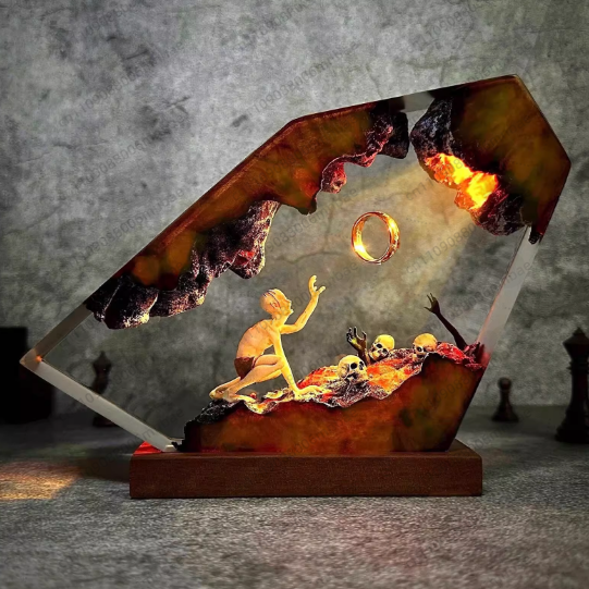Resin Lamp Unique Room Decorat - Lighting World Decor recension och pris