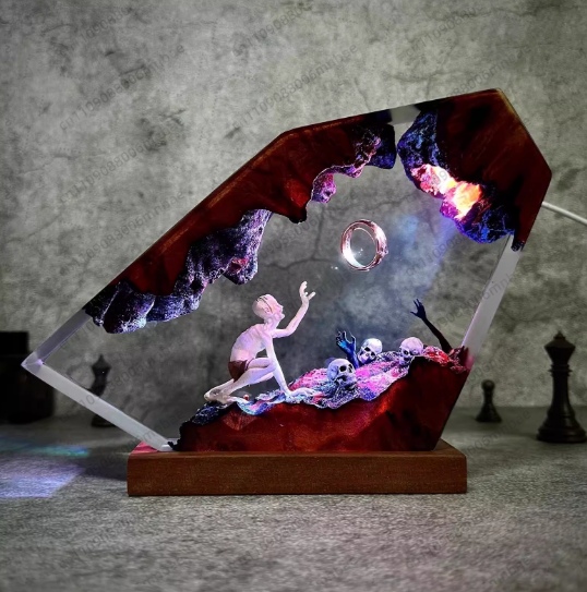 Resin Lamp Unique Room Decorat - Lighting World Decor recension och pris