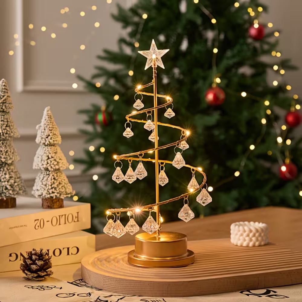 Christmas Tree Copper Wire LED - Pendant Lighting Christmas Decor recension och pris
