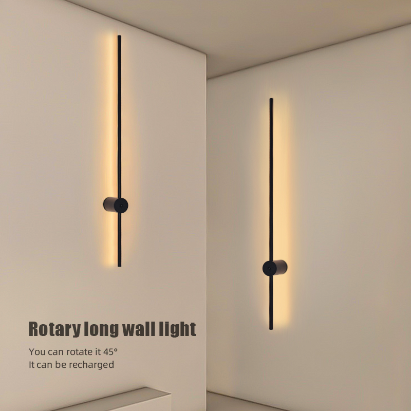 Modern Rechargeable LED Wall S - Up Lighting Decor recension och pris