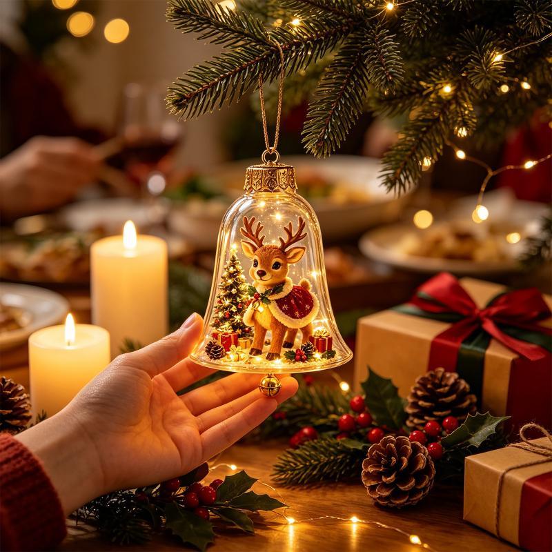 1PCS Acrylic Material Christma - Pendant Lighting Christmas Decor recension och pris