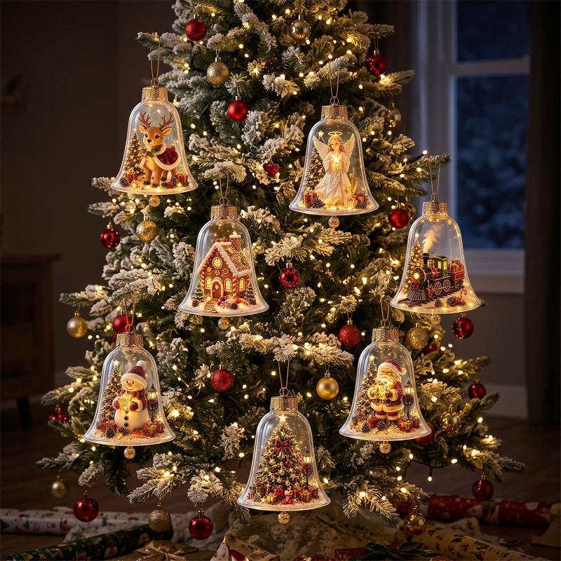 1PCS Acrylic Material Christma - Pendant Lighting Christmas Decor recension och pris
