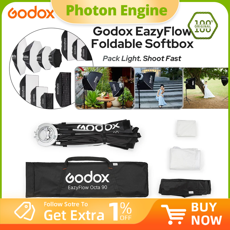 Godox EazyFlow series Foldable - Lighting Gallery recension och pris