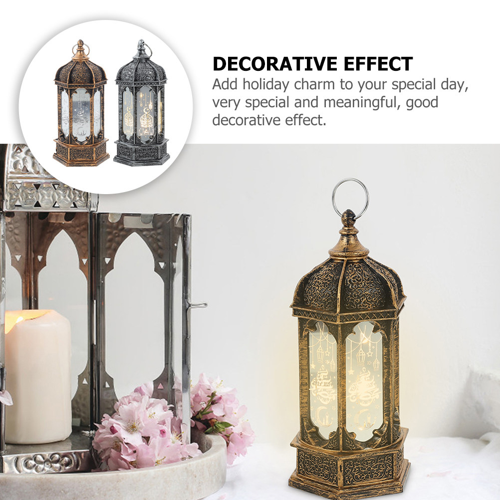 2Pcs LED Wind Lamp Ramadan Lan - Led Moon Lamp recension och pris