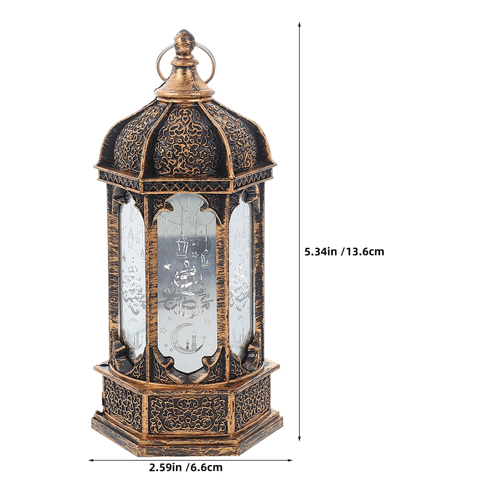 2Pcs LED Wind Lamp Ramadan Lan - Led Moon Lamp recension och pris