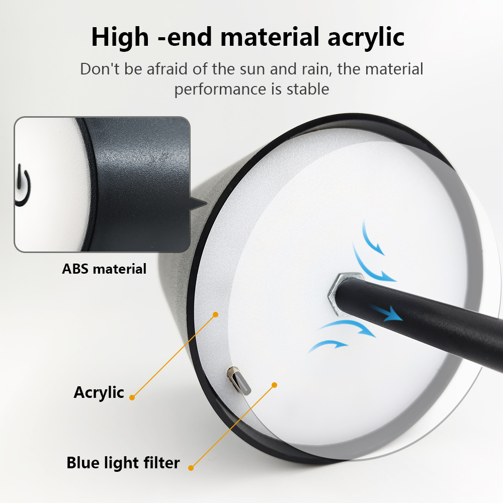 LED Rechargeable Desk Light Wi - Up Lighting Decor recension och pris