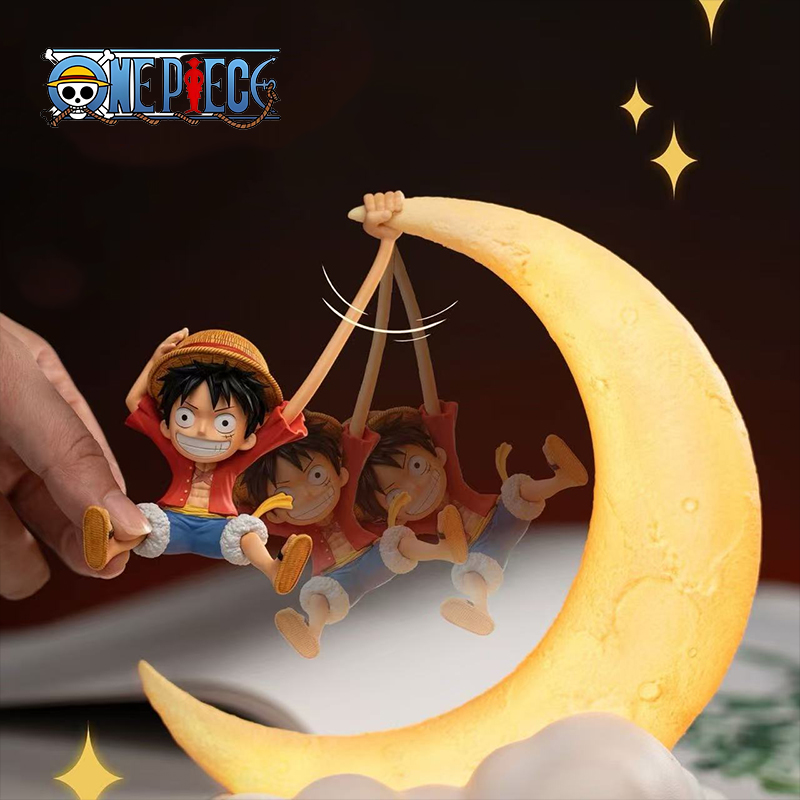 Anime One Piece Luffy Night Li - Led Moon Lamp recension och pris
