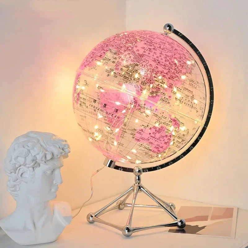 Flash LED Light World Globe, T - Lighting World Decor recension och pris
