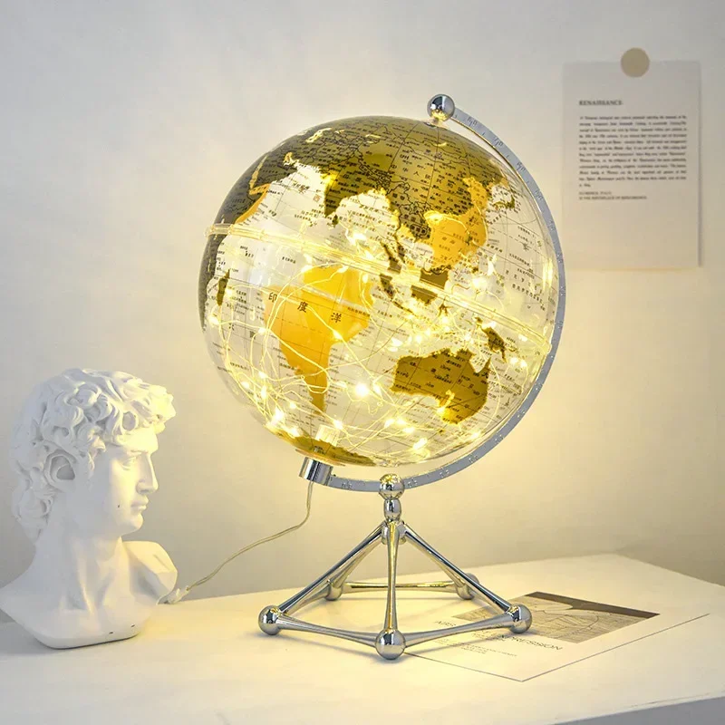 Flash LED Light World Globe, T - Lighting World Decor recension och pris